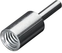 Lessmann schroefdraadadapter | lengte 50 mm voor pijpborstel | 1 stuk - 000072 - 000072