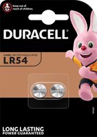 Duracell knoopcel Electronics LR54, blister van 2 stuks