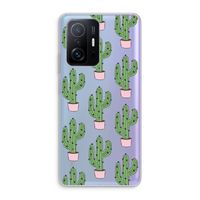 Cactus Lover: Xiaomi 11T Pro Transparant Hoesje
