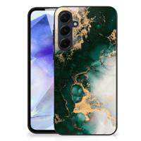 Marmeren Print Telefoonhoesje voor Samsung Galaxy A55 Marmer Groen