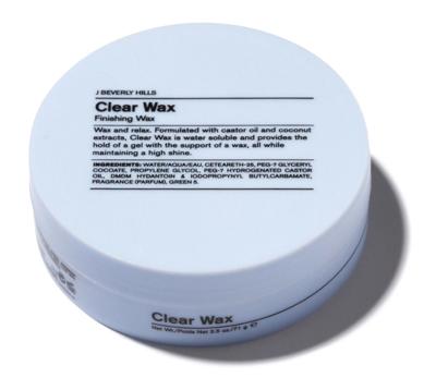 J Beverly Hills Blue Clear Wax Finishing Wax 71gr