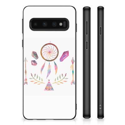 Samsung Galaxy S10 | Bumper Hoesje | Boho Dreamcatcher