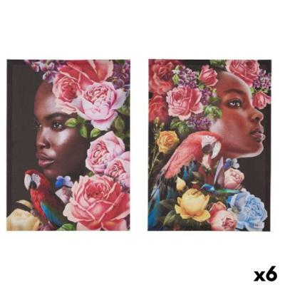 Canvas Gift Decor Canvas 50 x 3 x 70 cm 70 x 50 x 1,5 cm Vrouw