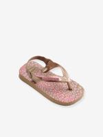 Teenslippers Baby Mini me HAVAIANAS® goudbeige