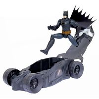 DC Comics Batman - Batman en Batmobile-speelset met Batman-actiefiguur van 30 cm - thumbnail