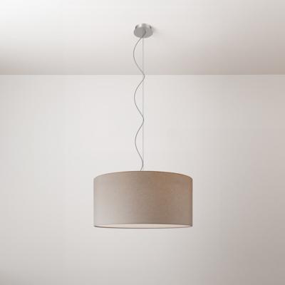 Hanglamp stof Cillindro rond 48 cm Made in Italy