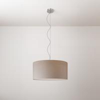 Hanglamp stof Cillindro rond 48 cm Made in Italy