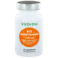 Vitortho B12 Actief Formule 1000 µg Zuigtabletten