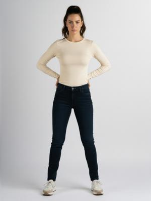 247Jeans Iris Skinny SK81 Blue Black Denim - Dames Jeans - Slim Fit Jeans