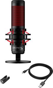 HyperX QuadCast Rood PC-microfoon