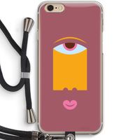Mono V: iPhone 6 / 6S Transparant Hoesje met koord