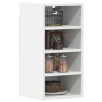 Hangkast 30x29,5x60 cm bewerkt hout wit