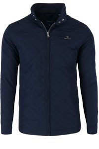 GANT Casual Fit Gewatteerd jack Marine, Effen