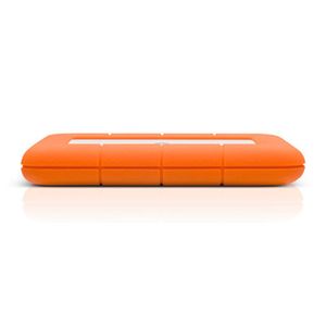 LaCie Rugged Mini externe harde schijf 1 TB 5400 RPM 2.5" Micro-USB B 3.2 Gen 1 (3.1 Gen 1) Oranje, Zilver