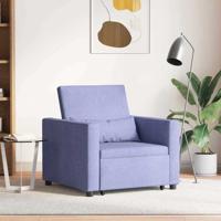 3-in-1 Sofa Bed Conversie in Jeansblauw Stof 3-in-1 Sofa Bed Conversie in Jeansblauw Stof
