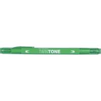 Tombow • twintone dual-tip brushpen green