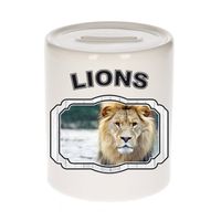 Dieren liefhebber leeuw spaarpot - leeuwen cadeau - Spaarpotten - thumbnail