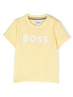 BOSS Kidswear t-shirt à logo imprimé - Jaune - thumbnail