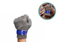 Oesterhandschoen One Size - Blauw / Wit