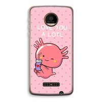 Love You A Lotl: Motorola Moto Z Force Transparant Hoesje Love You A Lotl: Motorola Moto Z Force Transparant Hoesje