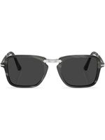 Persol lunettes de soleil tintées à monture carrée - Noir