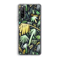 Tropical Palms Dark: Sony Xperia 10 III Transparant Hoesje