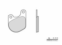 BREMBO Remblokken, voor de moto, Road Organisch 07HD0202