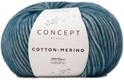 Katia Cotton-Merino 133 Blauw