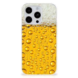iPhone 15 Pro Siliconen Case Bier