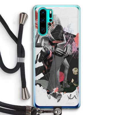 Dissimulation du réel: Huawei P30 Pro Transparant Hoesje met koord