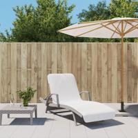 VidaXL Strandhanddoeken 2 st 400 g/m² 75x200 cm stof wit VidaXL Strandhanddoeken 2 st 400 g/m² 75x200 cm stof wit