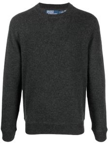 Polo Ralph Lauren sweat en cachemire à manches longues - Gris