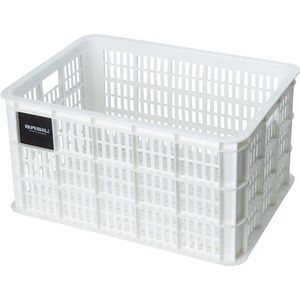 Basil pvc krat groot 40l wit 21162 bright white