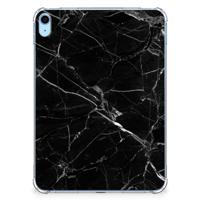 iPad (2022) 10.9 Tablet Back Cover Marmer Zwart - Origineel Cadeau Vader