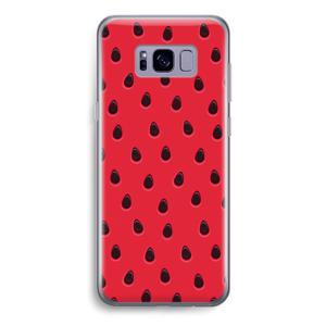 Watermelon: Samsung Galaxy S8 Transparant Hoesje