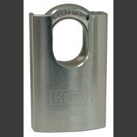 Kasp K18060XD Hangslot Verschillend sluitend Zilver Sleutelslot