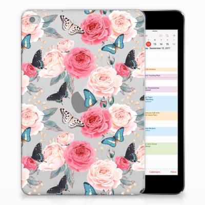 Apple iPad Mini 4 | Mini 5 (2019) | Siliconen hoesje | Butterfly Roses Apple iPad Mini 4 | Mini 5 (2019) | Siliconen hoesje | Butterfly Roses