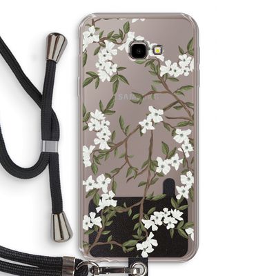 Blossoming spring: Samsung Galaxy J4 Plus Transparant Hoesje met koord