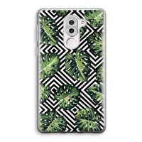 Geometrische jungle: Honor 6X Transparant Hoesje