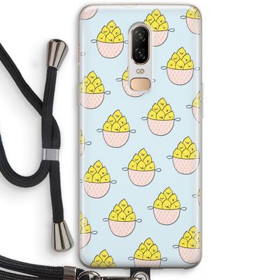 Citroenen: OnePlus 6 Transparant Hoesje met koord