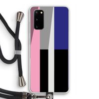 Gestalte 4: Samsung Galaxy S20 Transparant Hoesje met koord