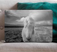 Stickers voor laptop Wit paard