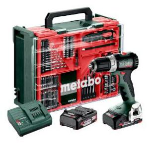 Metabo BS 18 L BL Set 613155710 Accu-schroefboormachine 18 V 2 Ah Li-ion Incl. 2 accus, Brushless, Incl. koffer, Incl. lader, Incl. accessoires