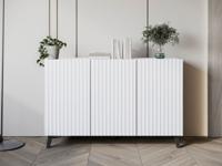 Dressoir FUKETTE 3 deuren wit