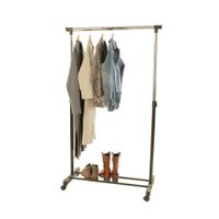 V-Part Kledingrek 84x170x43 cm Zwart - thumbnail