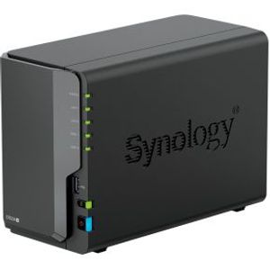 Synology DiskStation DS224+ data-opslag-server NAS Desktop Ethernet LAN Zwart J4125