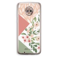 Sweet heaven geometrics: Motorola Moto G6 Transparant Hoesje