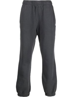 AMBUSH pantalon de jogging droit à logo imprimé - Gris