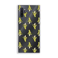 Bananas: Samsung Galaxy Note 10 Plus Transparant Hoesje