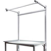 Manuflex ZB3843.9006 Opbouwdeel met arm voor universele + PROFI speciale reden tafels, gebruiksh 1500 mm - thumbnail